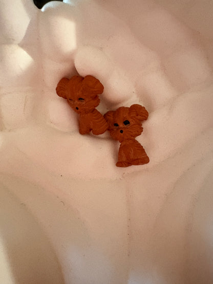 Puppy Dog Collection Stud Earrings- 5 colors to choose