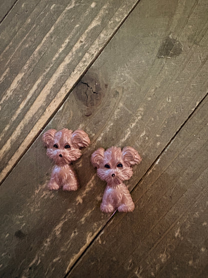 Puppy Dog Collection Stud Earrings- 5 colors to choose
