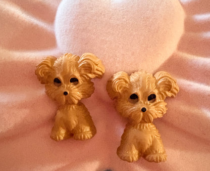 Puppy Dog Collection Stud Earrings- 5 colors to choose