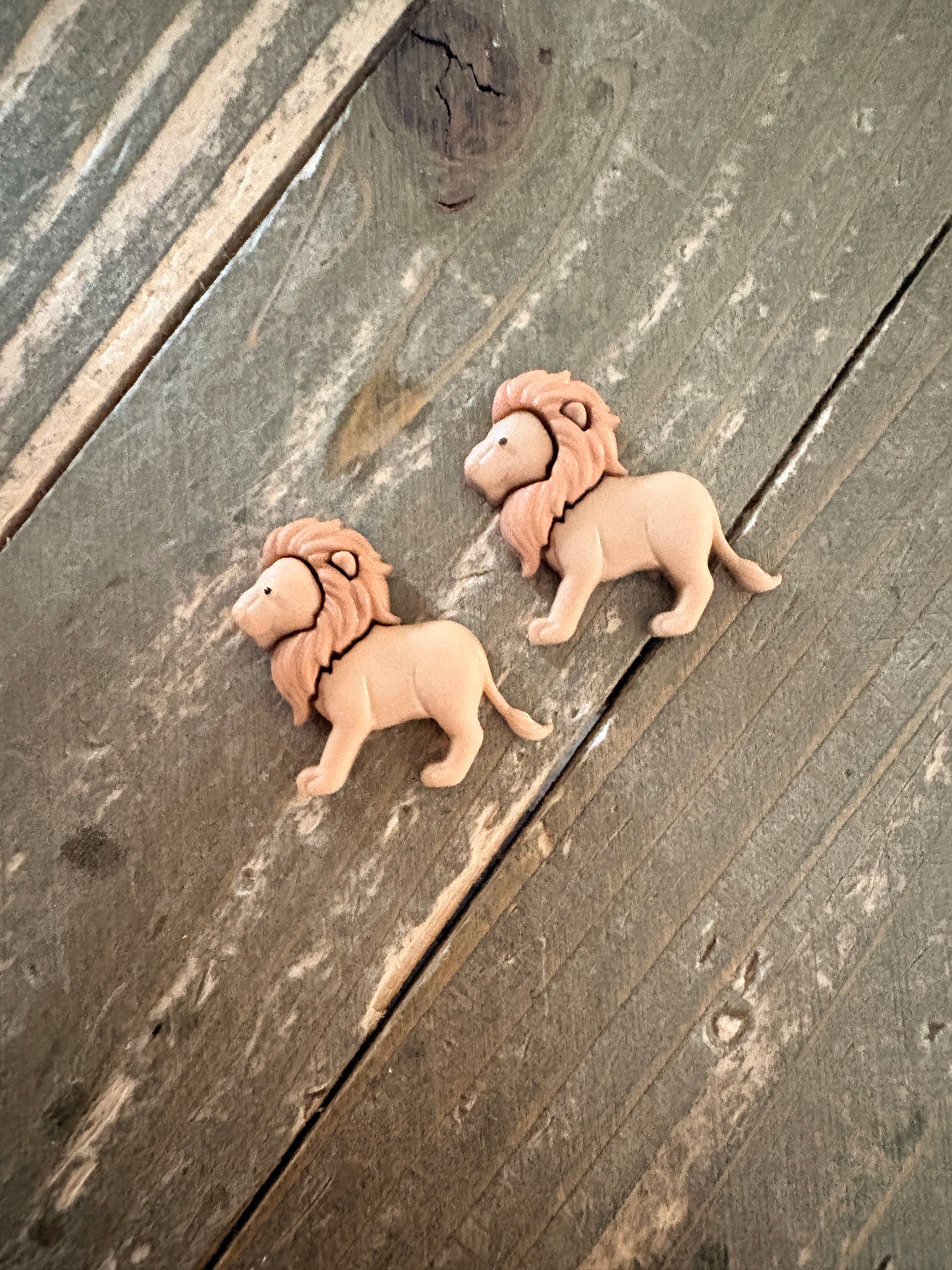 Zoo Cuties Stud Earrings – Zebra, Elephant, Hippo, or Lion