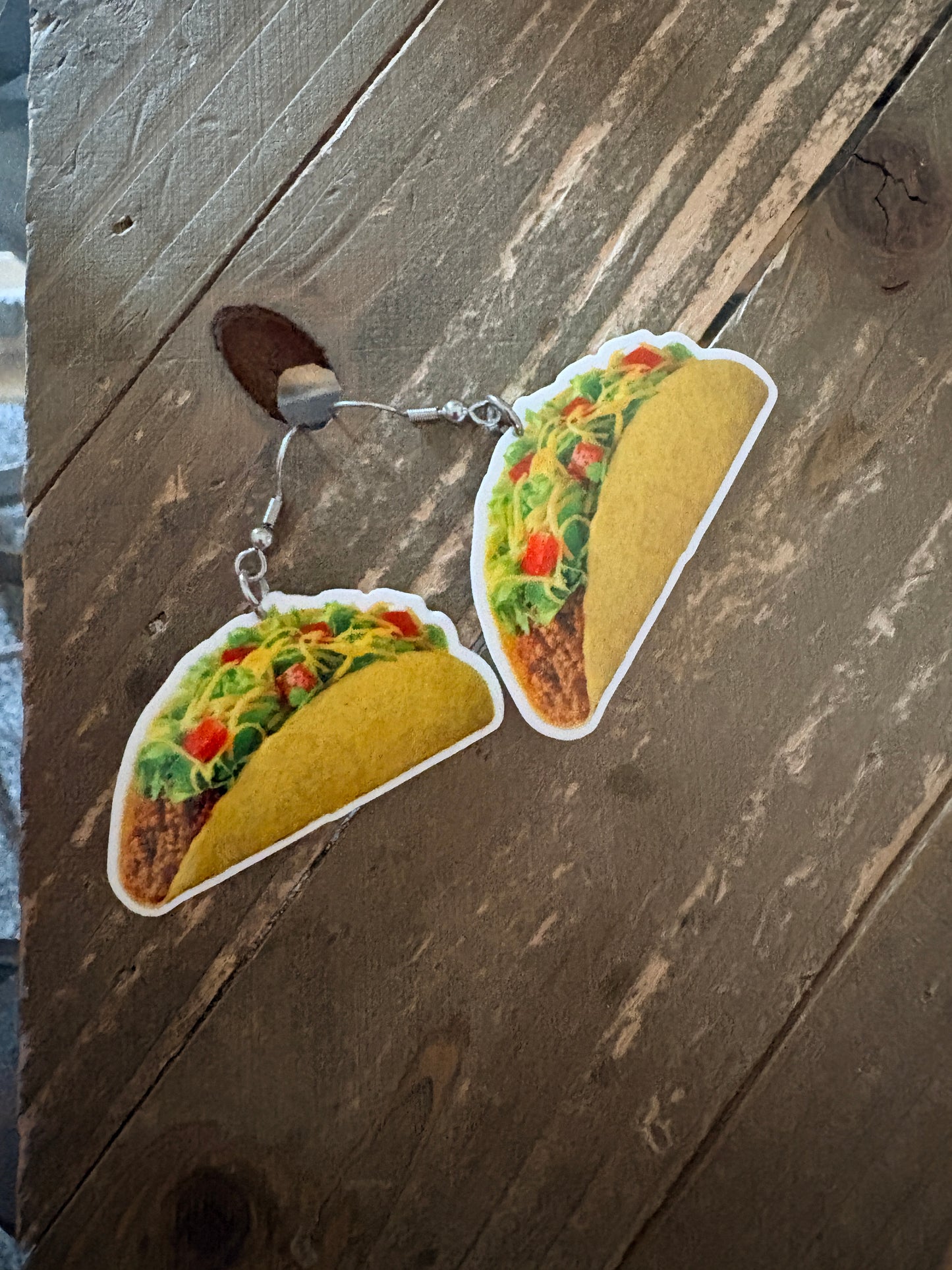 Taco Earrings – Hypoallergenic Stainless Steel Hooks