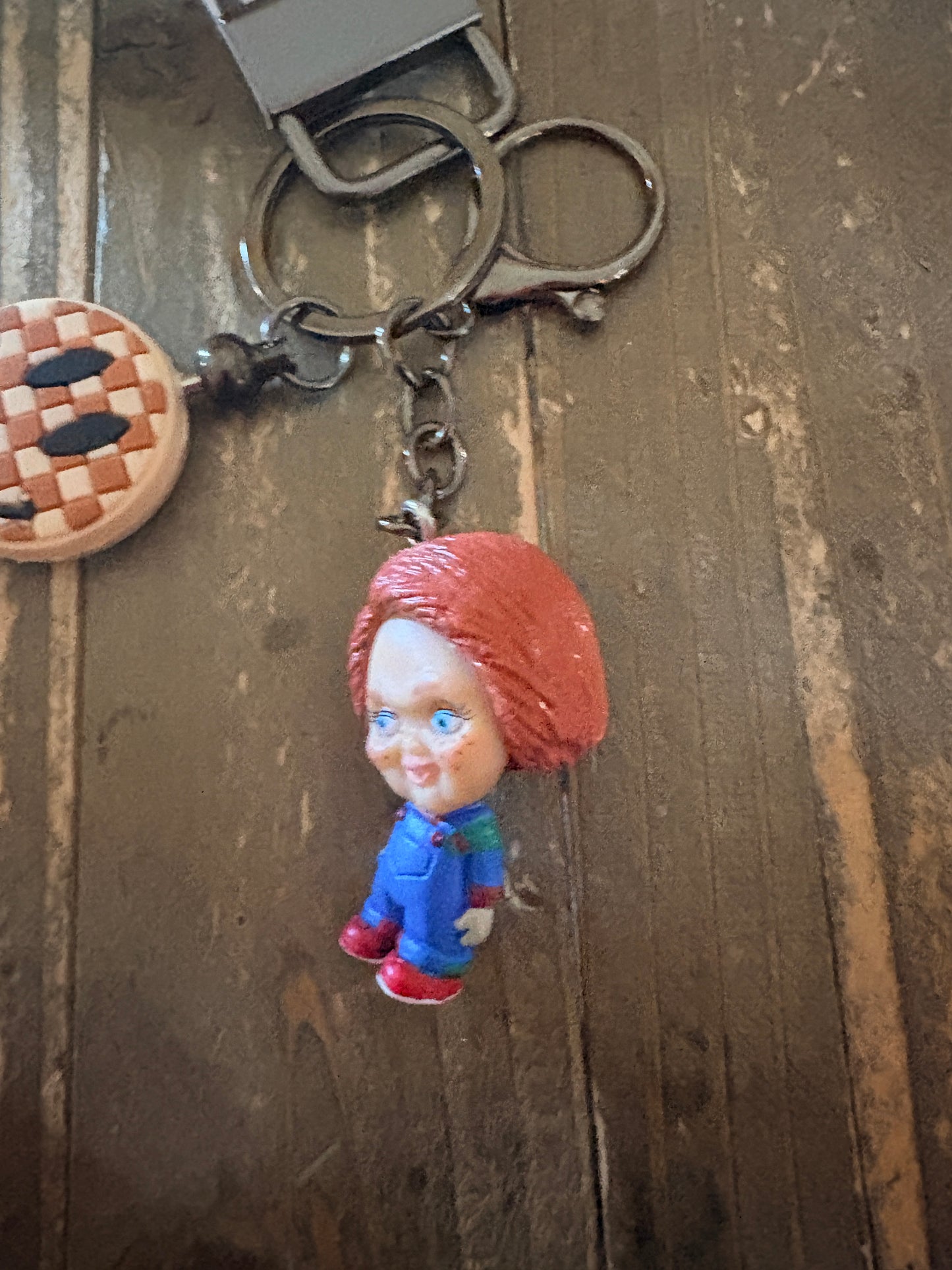 Chucky Doll Wristlet Keychain