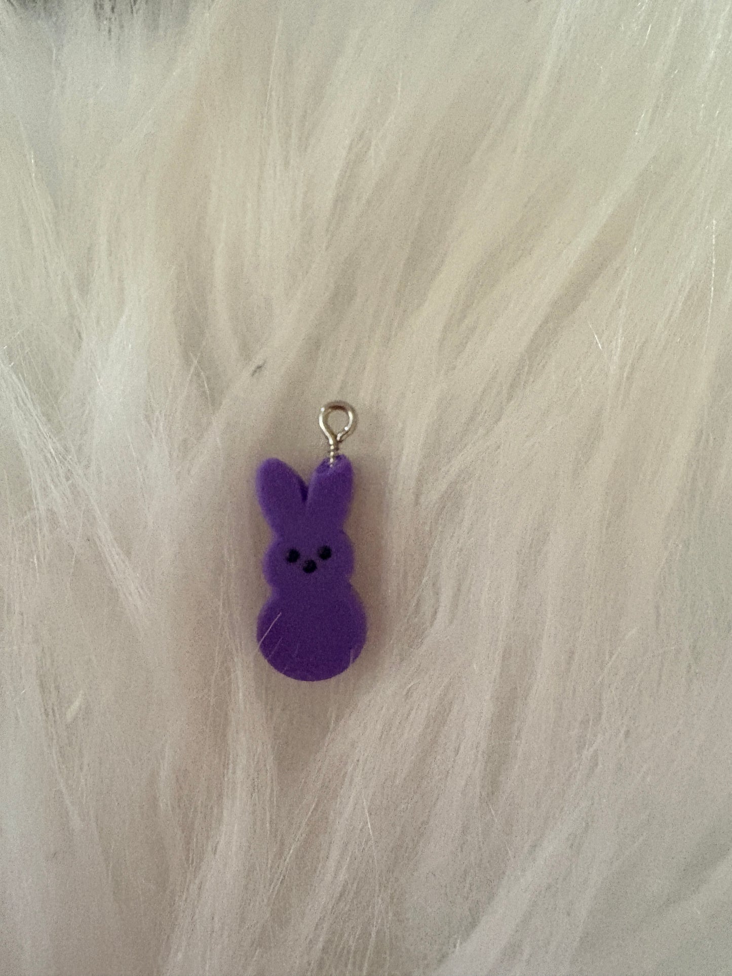 Easter Bunny Peeps Earrings – Resin Dangle Earrings |