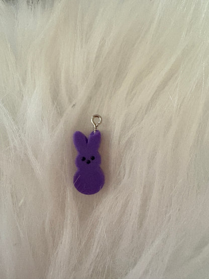 Easter Bunny Peeps Earrings – Resin Dangle Earrings |