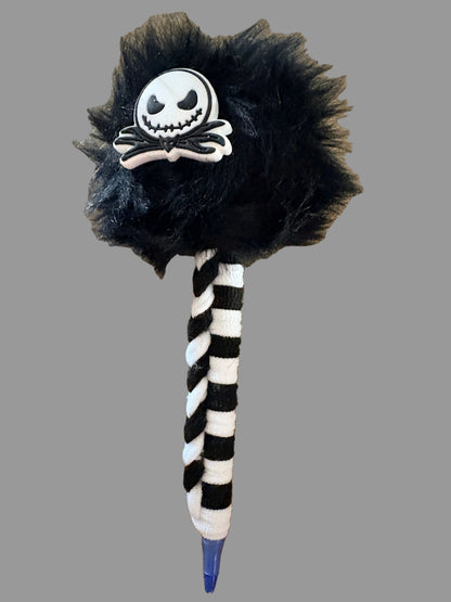 Jack Skellington Pom Pom Pen