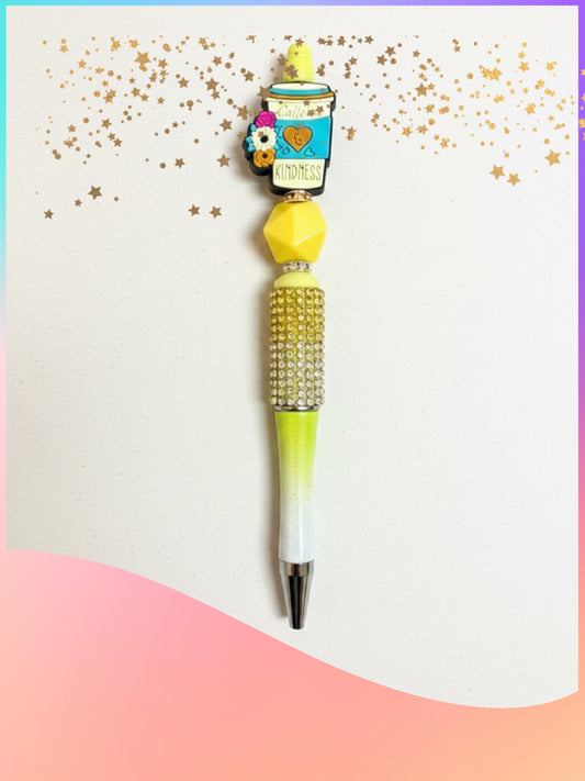 Coffee Beadable Pen