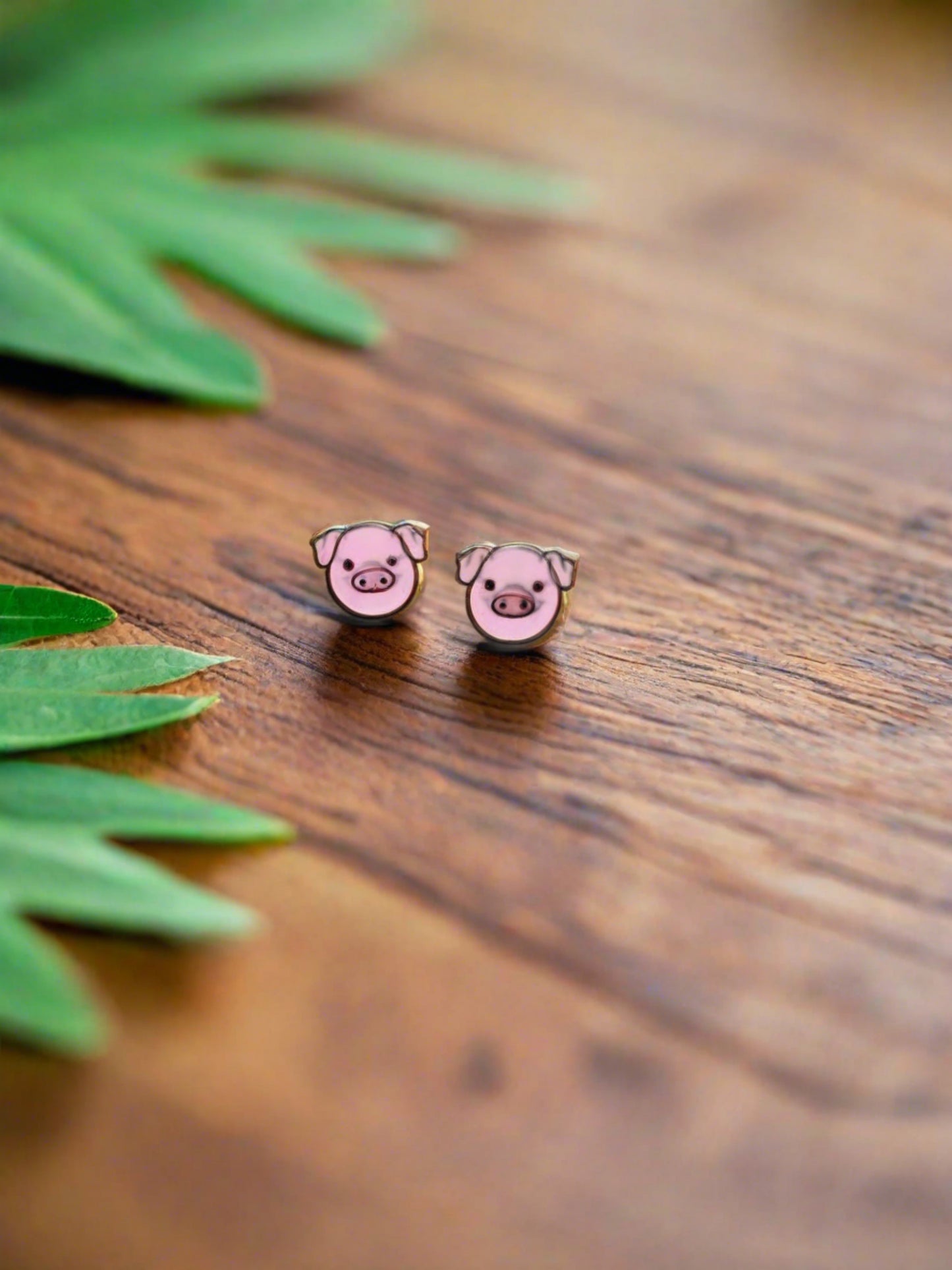 Pink Piggy Stud EarringsPink tiful of LOVE