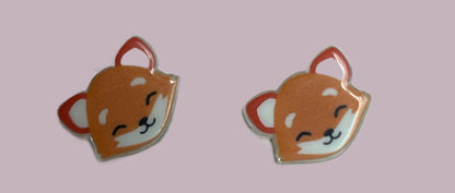 Fox Stud Earrings; sly and playfulPink tiful of LOVE