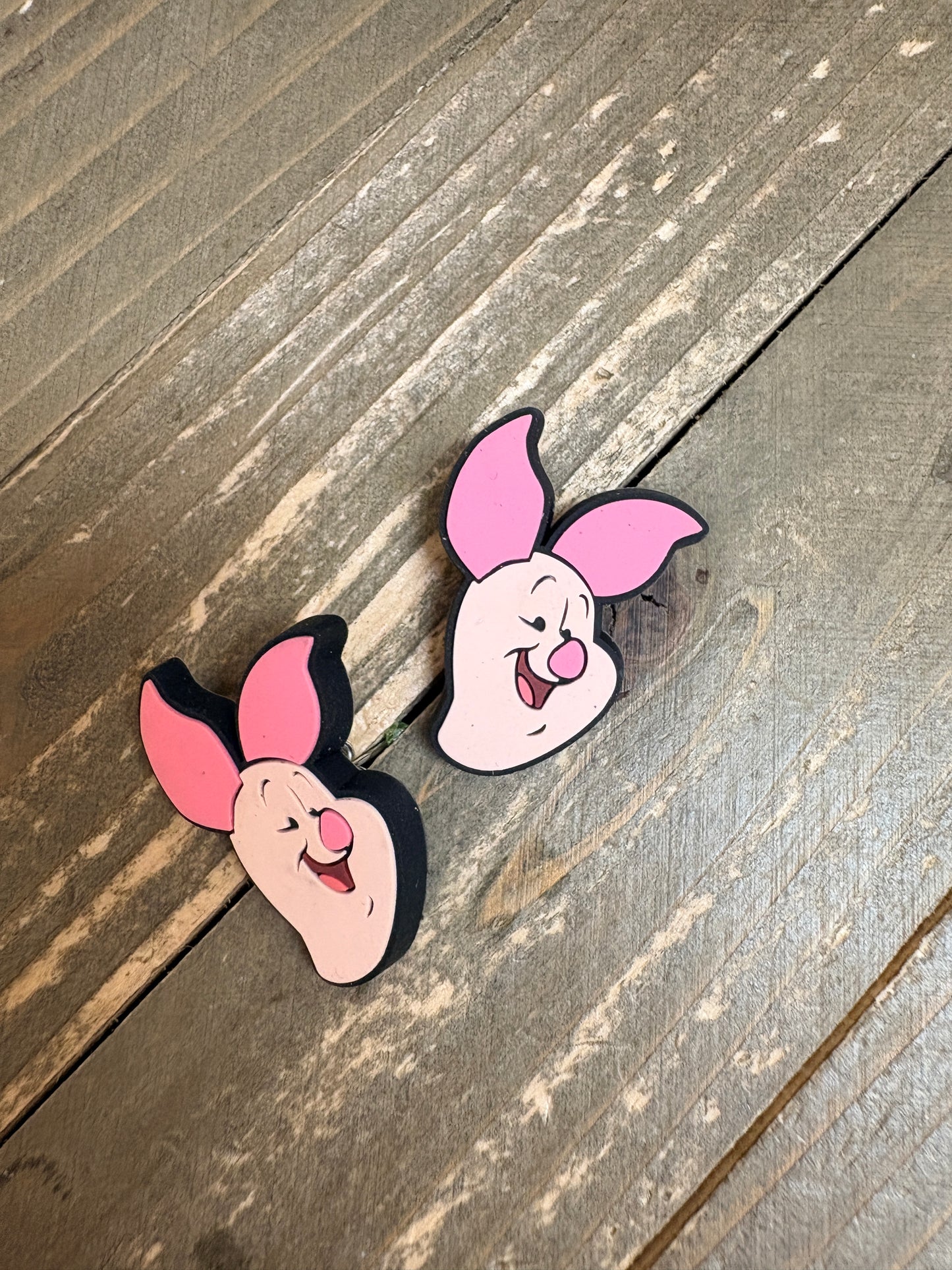 Sweet Pink Piglet Post Earrings – Cute Character-Inspired Studs