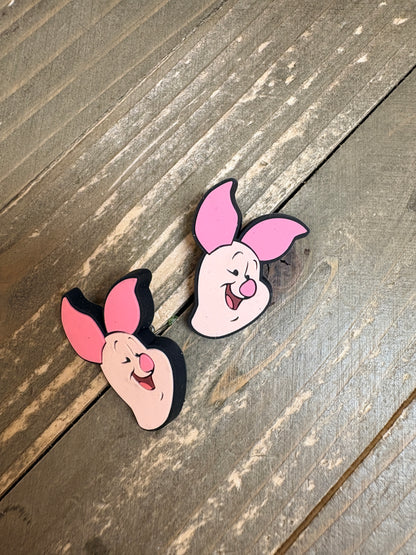 Sweet Pink Piglet Post Earrings – Cute Character-Inspired Studs