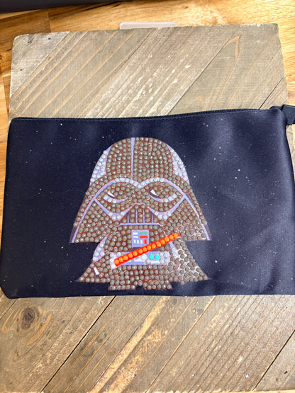 Galaxy Villain Diamond Art Zippered Pouch