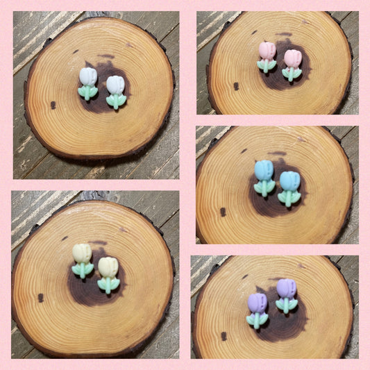 Pretty Little Flowers stud Earrings (5 different colors)Pink tiful of LOVE
