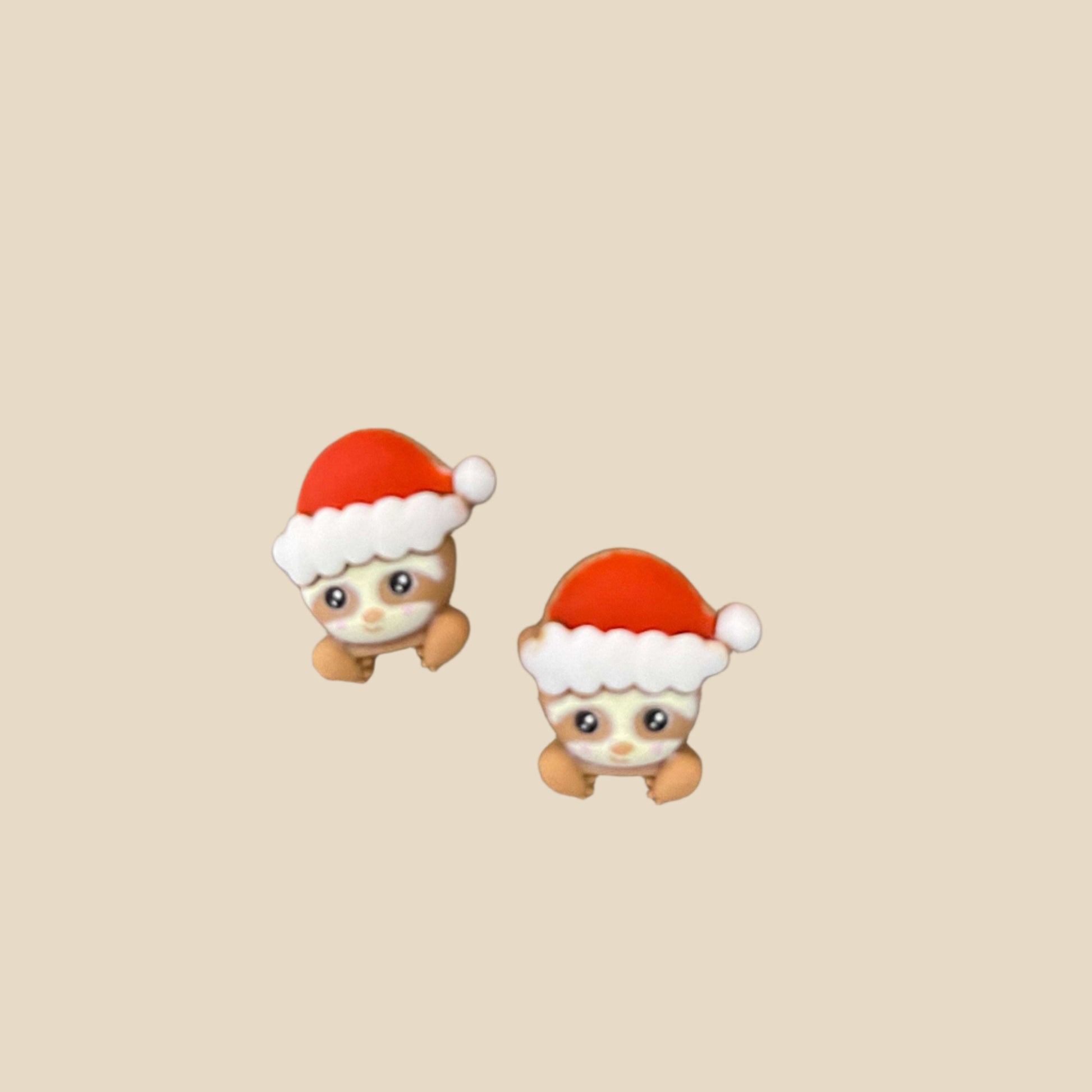 A Wonderful life-Sloth3 Christmas  Stud EarringsPink tiful of LOVE