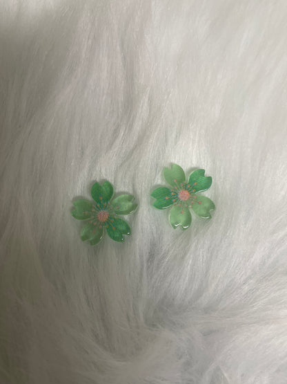 FLORAL EXPLOSION COLLECTON Stud Earrings (6 different colors)Pink tiful of LOVE