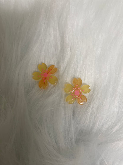 FLORAL EXPLOSION COLLECTON Stud Earrings (6 different colors)Pink tiful of LOVE