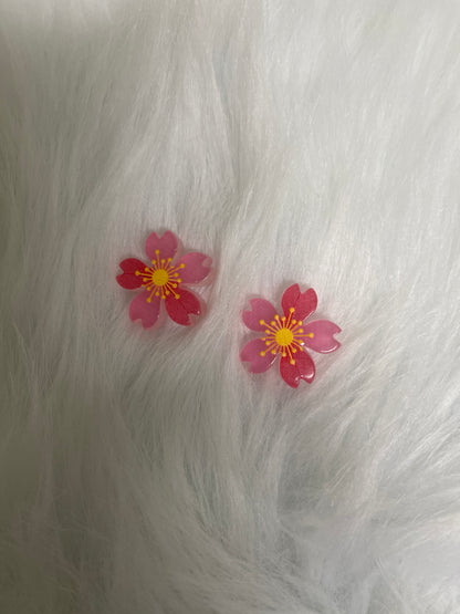 FLORAL EXPLOSION COLLECTON Stud Earrings (6 different colors)Pink tiful of LOVE