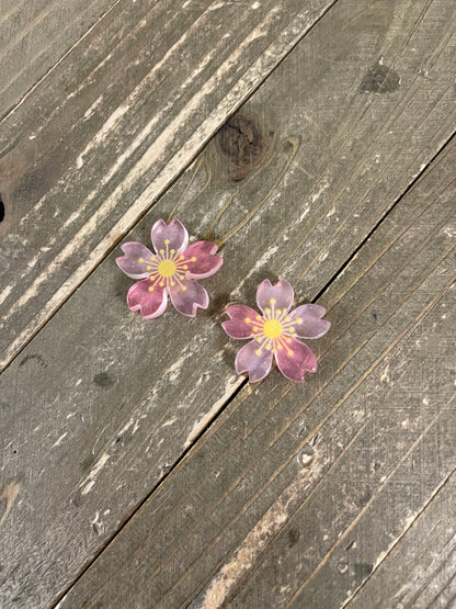 FLORAL EXPLOSION COLLECTON Stud Earrings (6 different colors)Pink tiful of LOVE
