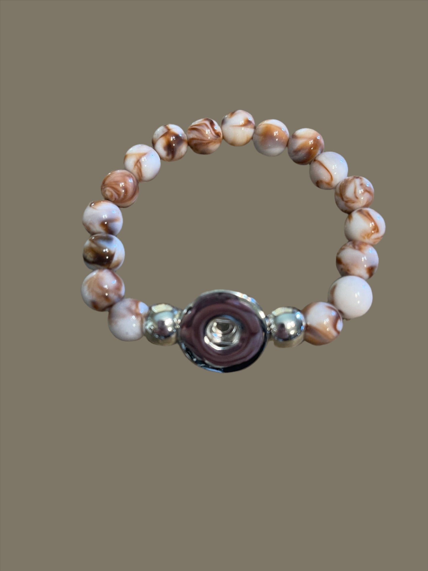 Starter Set for Interchangeble Jewelry (9 Snaps &amp; 1 snap stretch bracelet)Pink tiful of LOVE