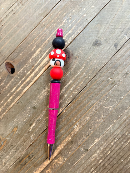 Mushroom Beaded Pen