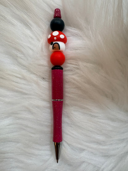 Mushroom Beaded Pen