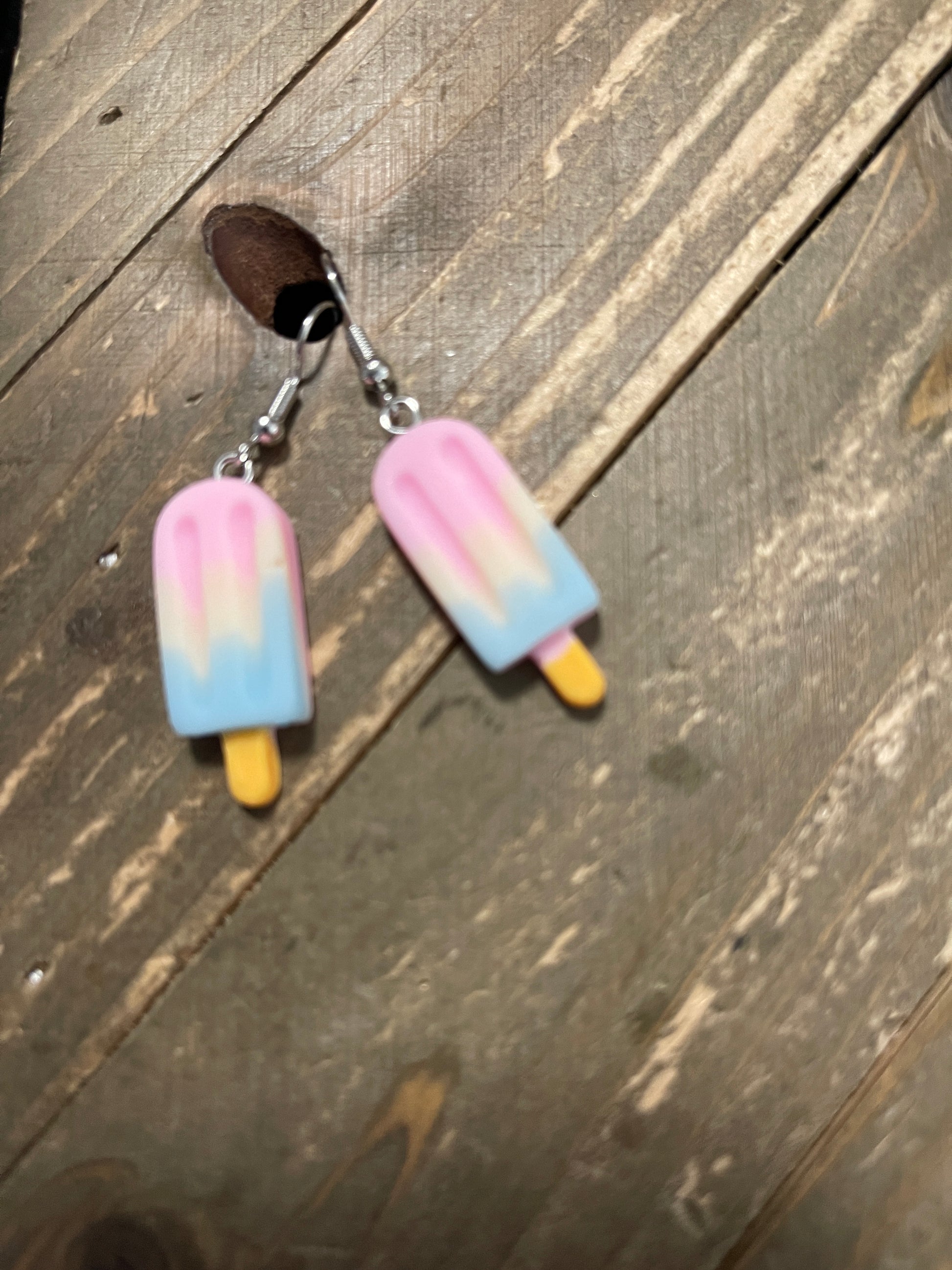 Popsicle Wire EarringsPink tiful of LOVE
