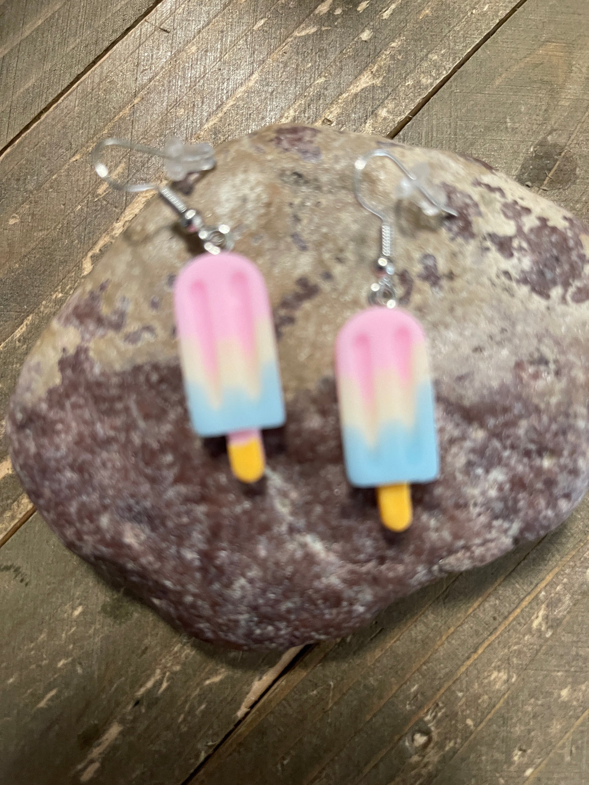 Popsicle Wire EarringsPink tiful of LOVE