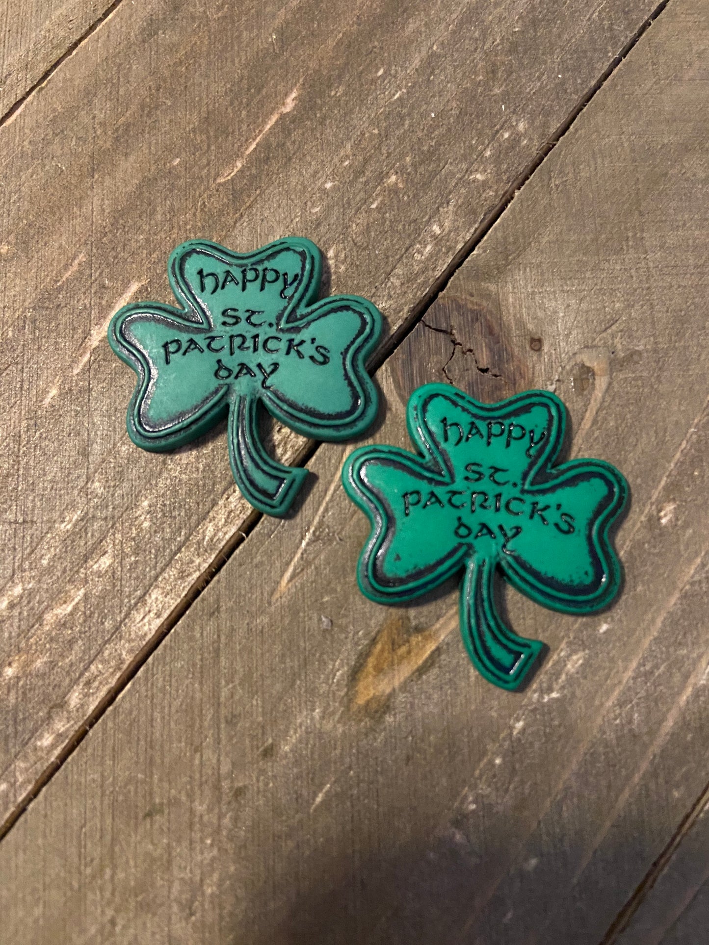 Happy St Patrick's Day Shamrock Post EarringsPink tiful of LOVE