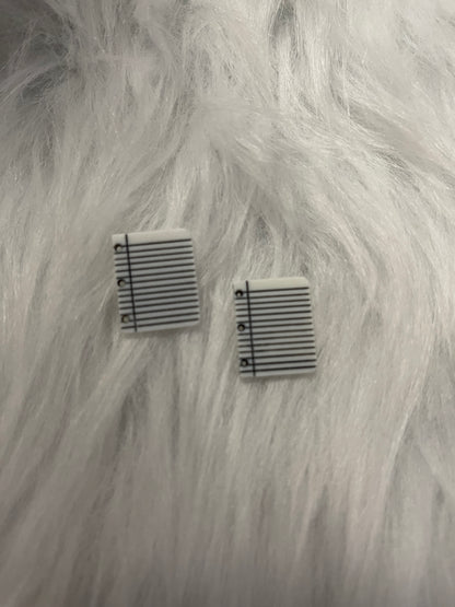 Back to School COLLECTION Stud Earrings (7 to choose from)Pink tiful of LOVE