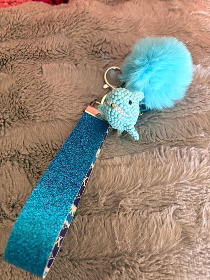Shark Wristlet Keychain