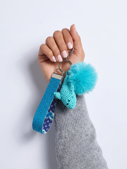 Shark Wristlet Keychain