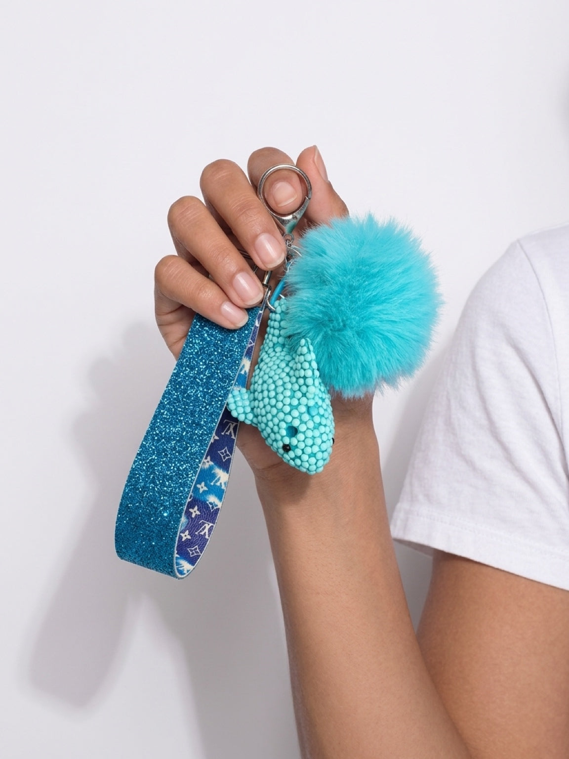 Shark Wristlet Keychain