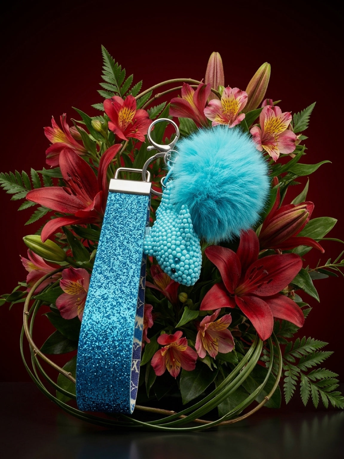Shark Wristlet Keychain