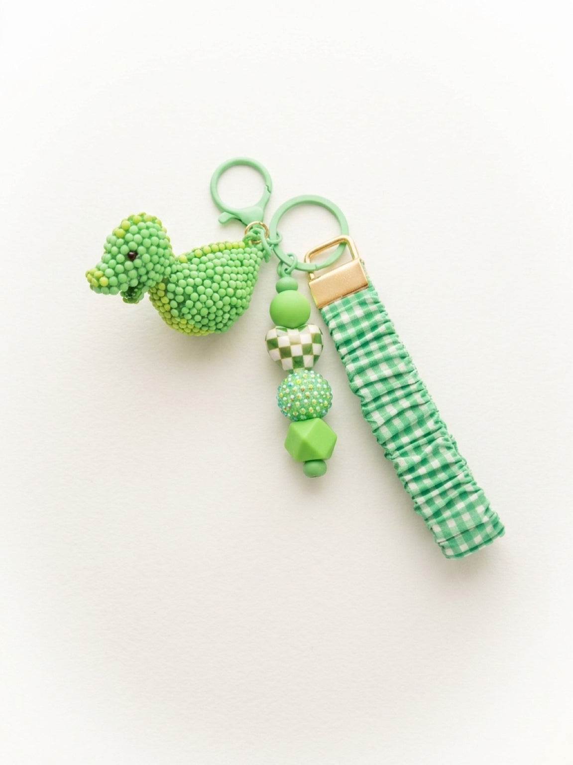 Green Dragon Wristlet Keychain
