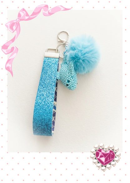 Shark Wristlet Keychain