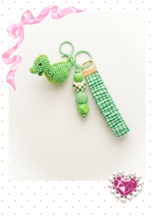 Green Dragon Wristlet Keychain