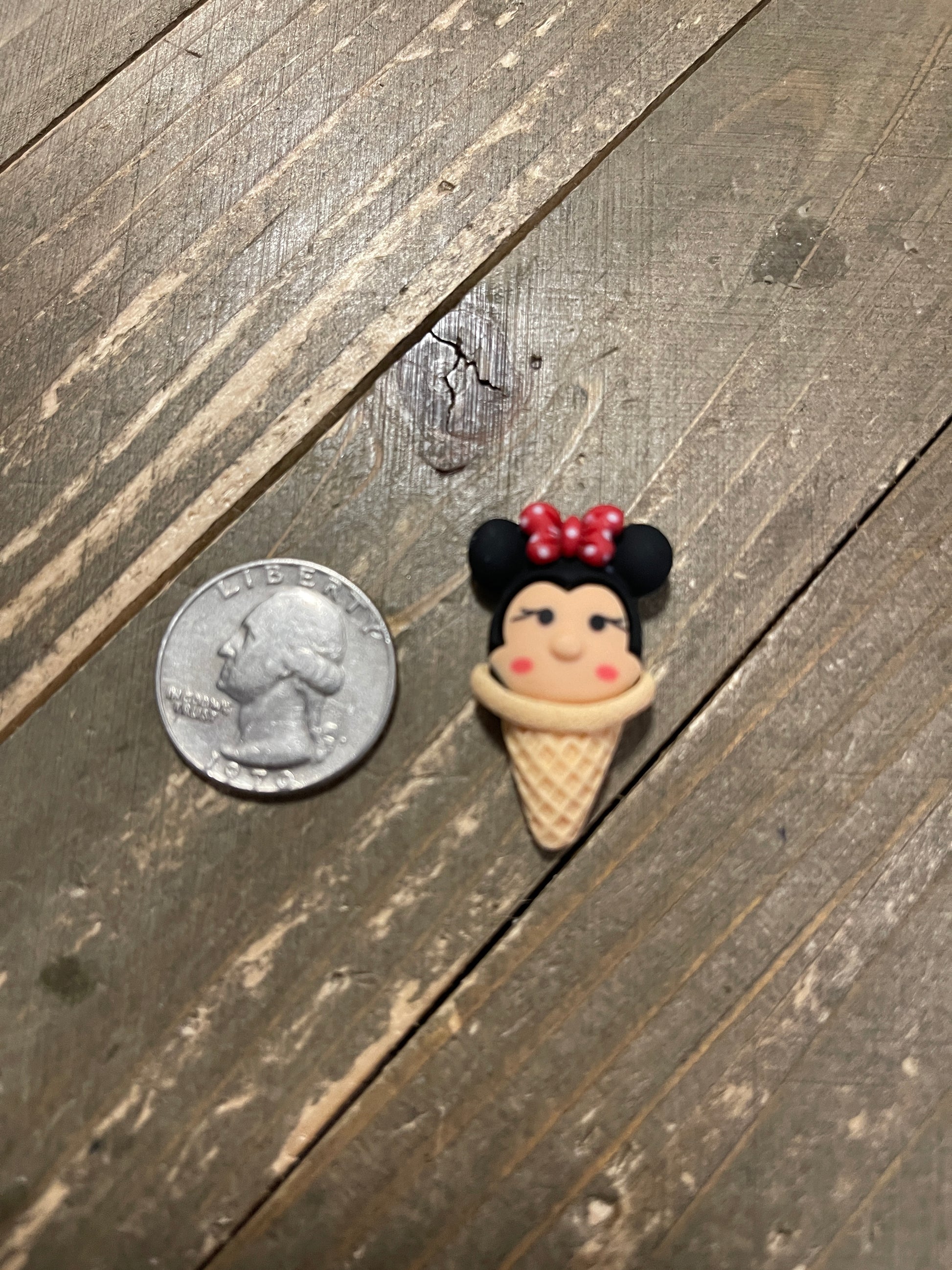 Mouse Ears with Bow Ice Cream Cone Stud EarringsPink tiful of LOVE