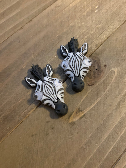 Life's a Zoo Google Eye animal head Post EarringsPink tiful of LOVE
