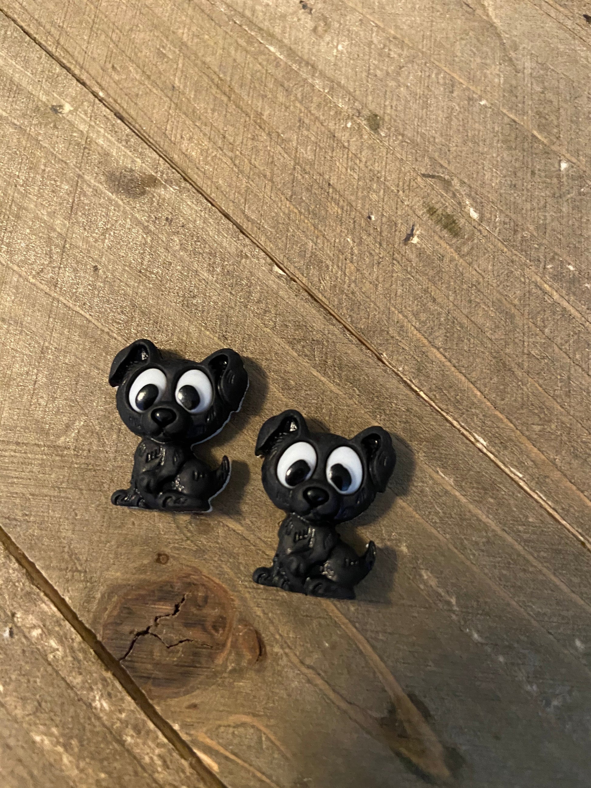 PLAYFUL PUPPIES Post Earrings (5 different puppies)Pink tiful of LOVE