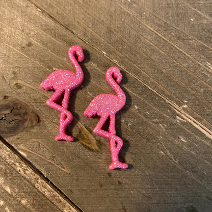 Glittery and Sparkly Pink FlamingosPink tiful of LOVE