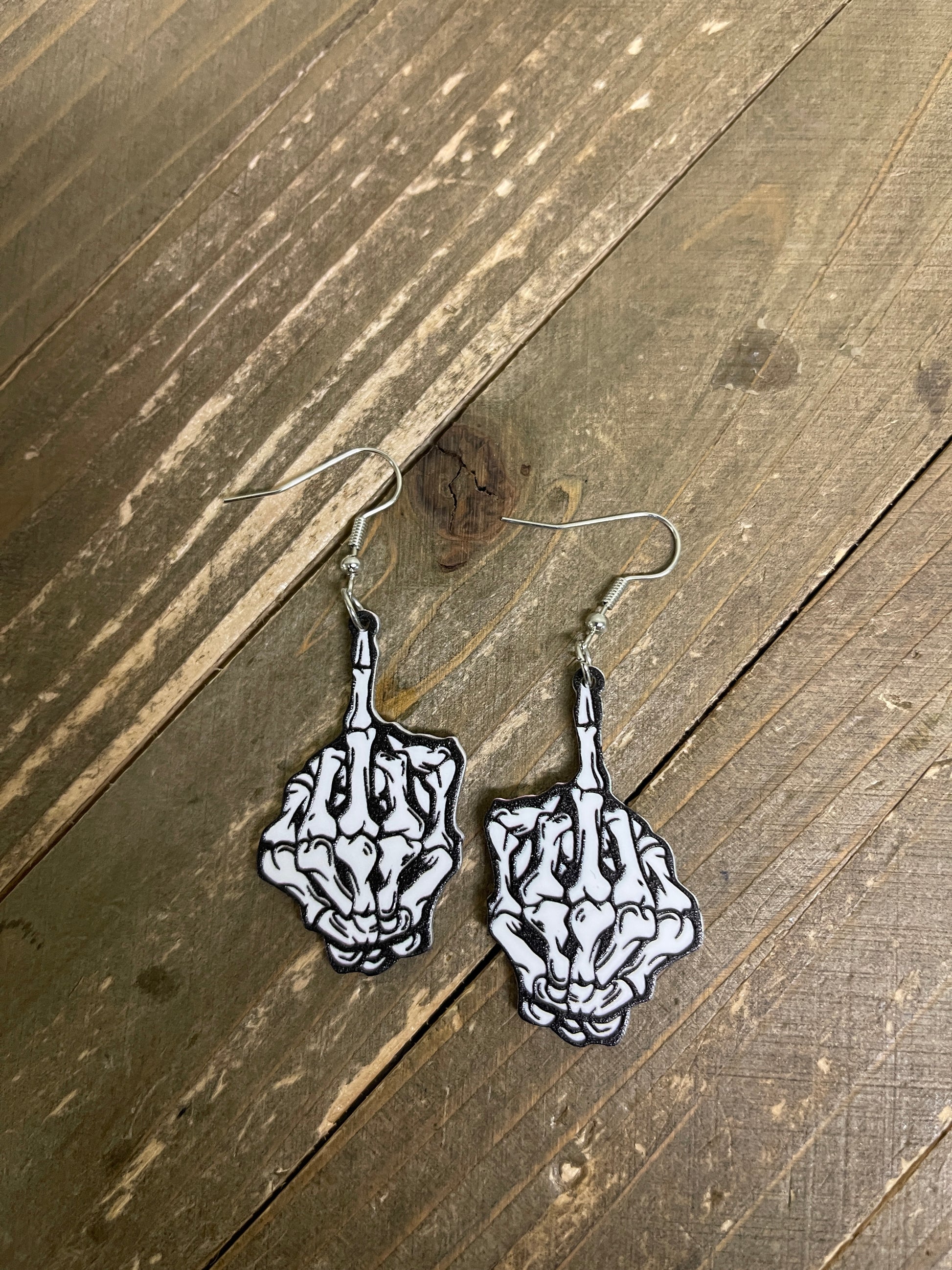 Scary Halloween Collection Wire Earrings (5 scary ones to choose)Pink tiful of LOVE