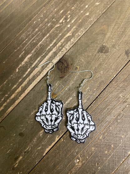Scary Halloween Collection Wire Earrings (5 scary ones to choose)Pink tiful of LOVE