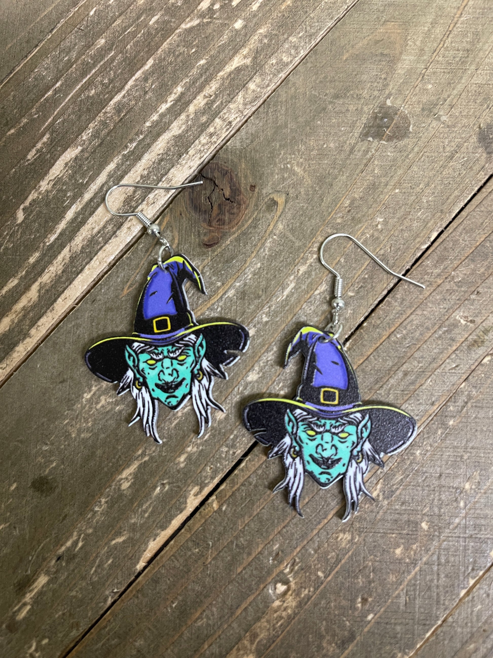 Scary Halloween Collection Wire Earrings (5 scary ones to choose)Pink tiful of LOVE