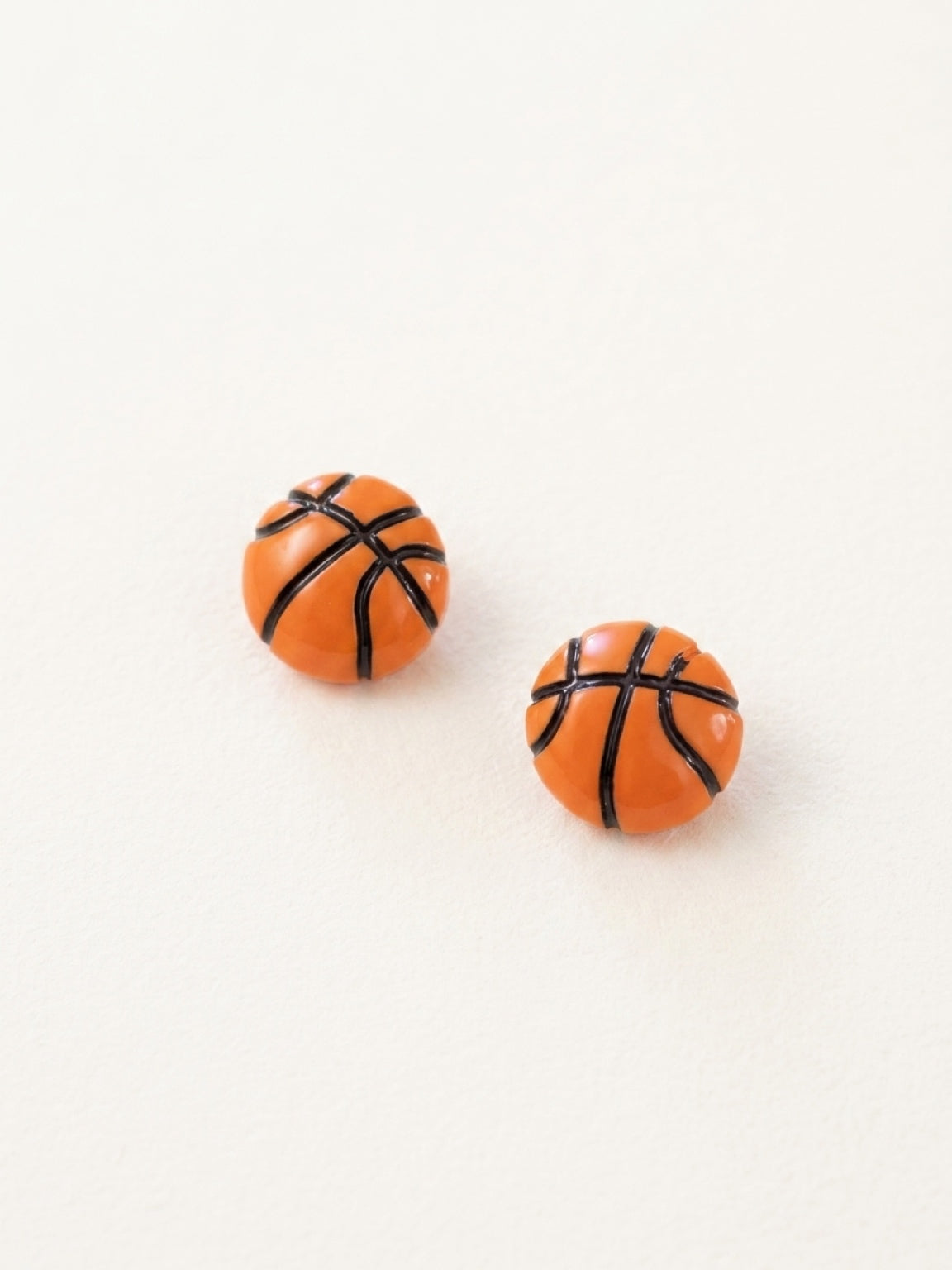 Basketball Stud Earrings
