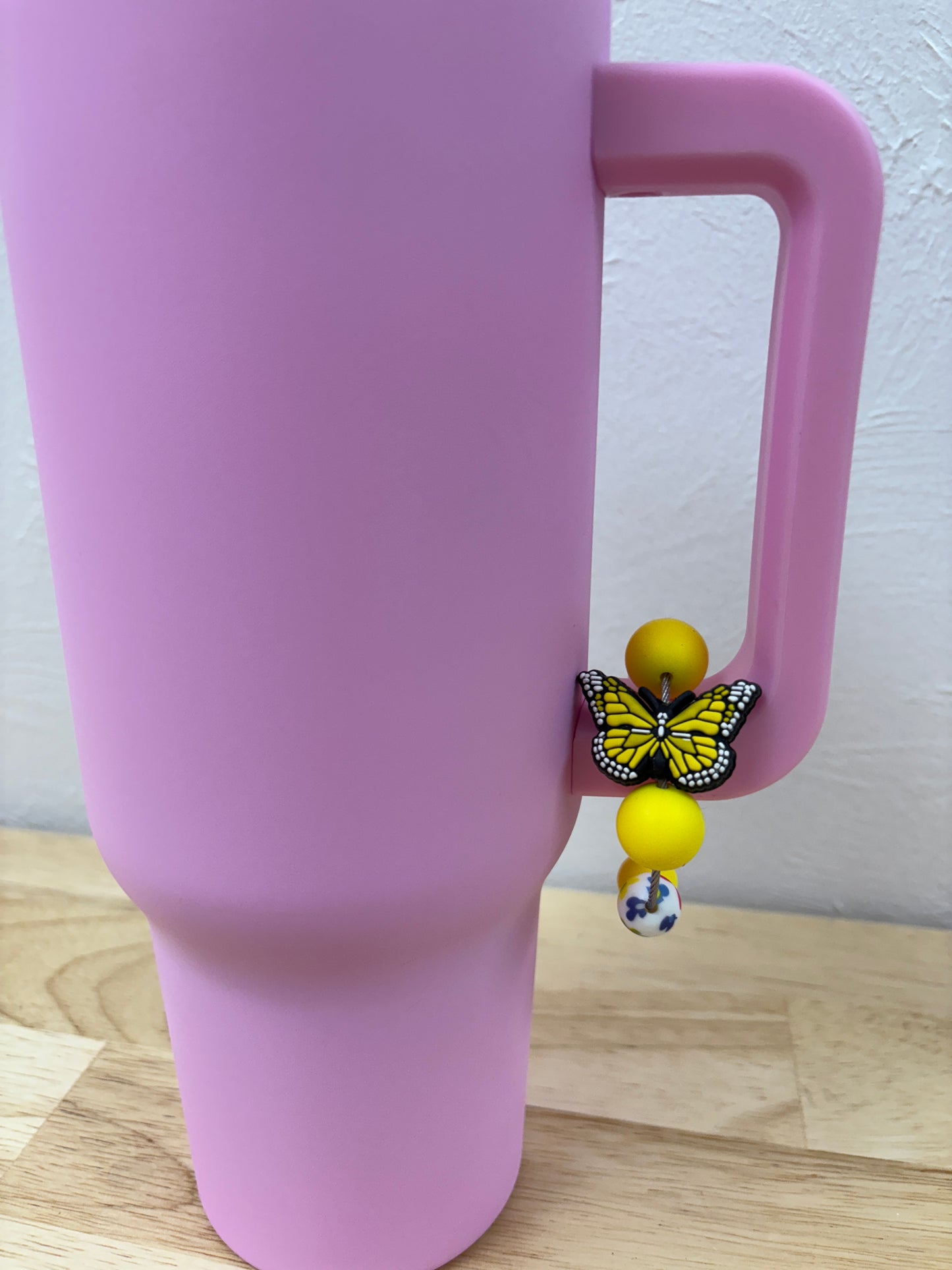 Butterfly Beverage Cup/Tumbler Charm