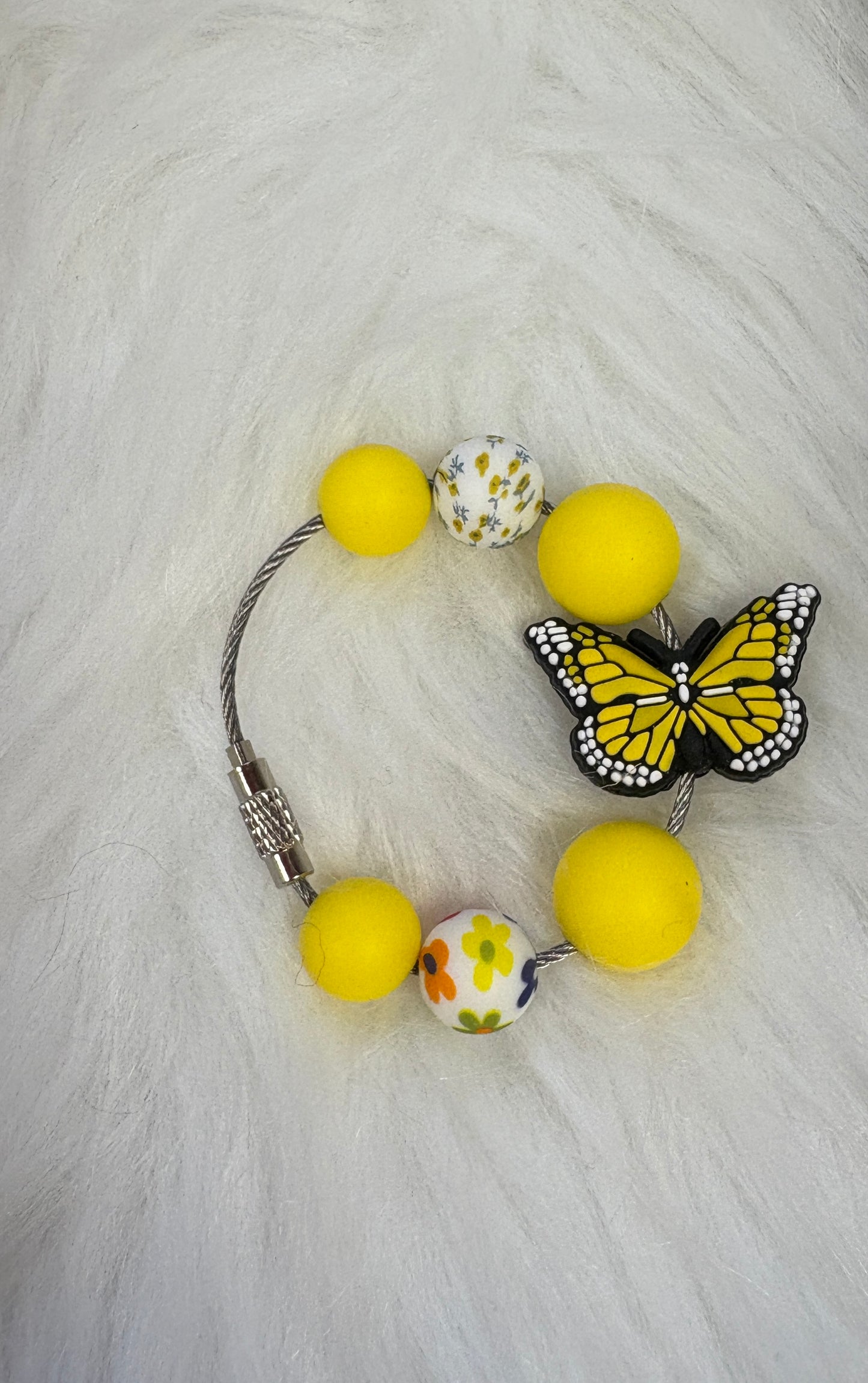 Butterfly Beverage Cup/Tumbler Charm