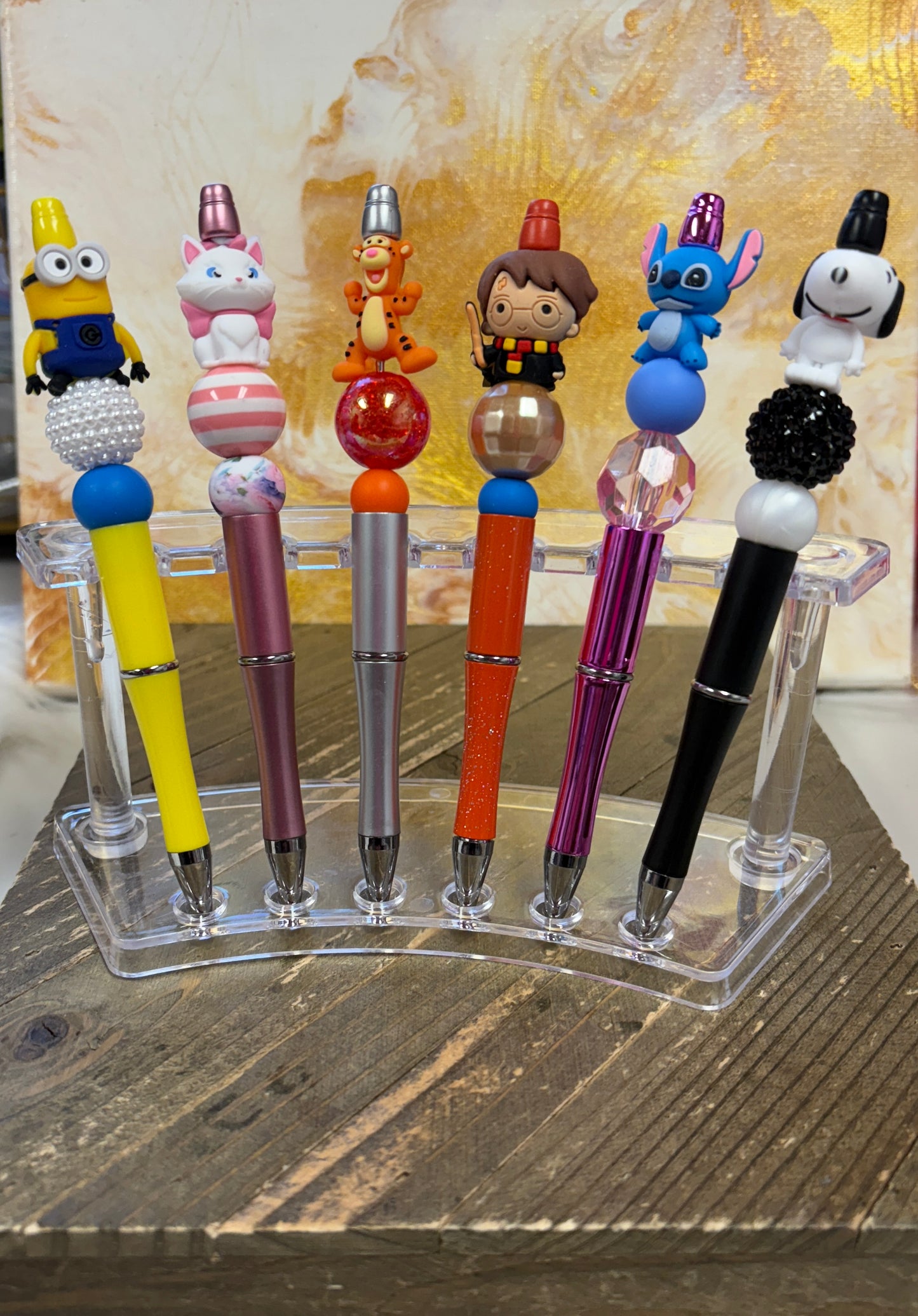 Pens; assorted beads and focal Beads (12 to choose from)
