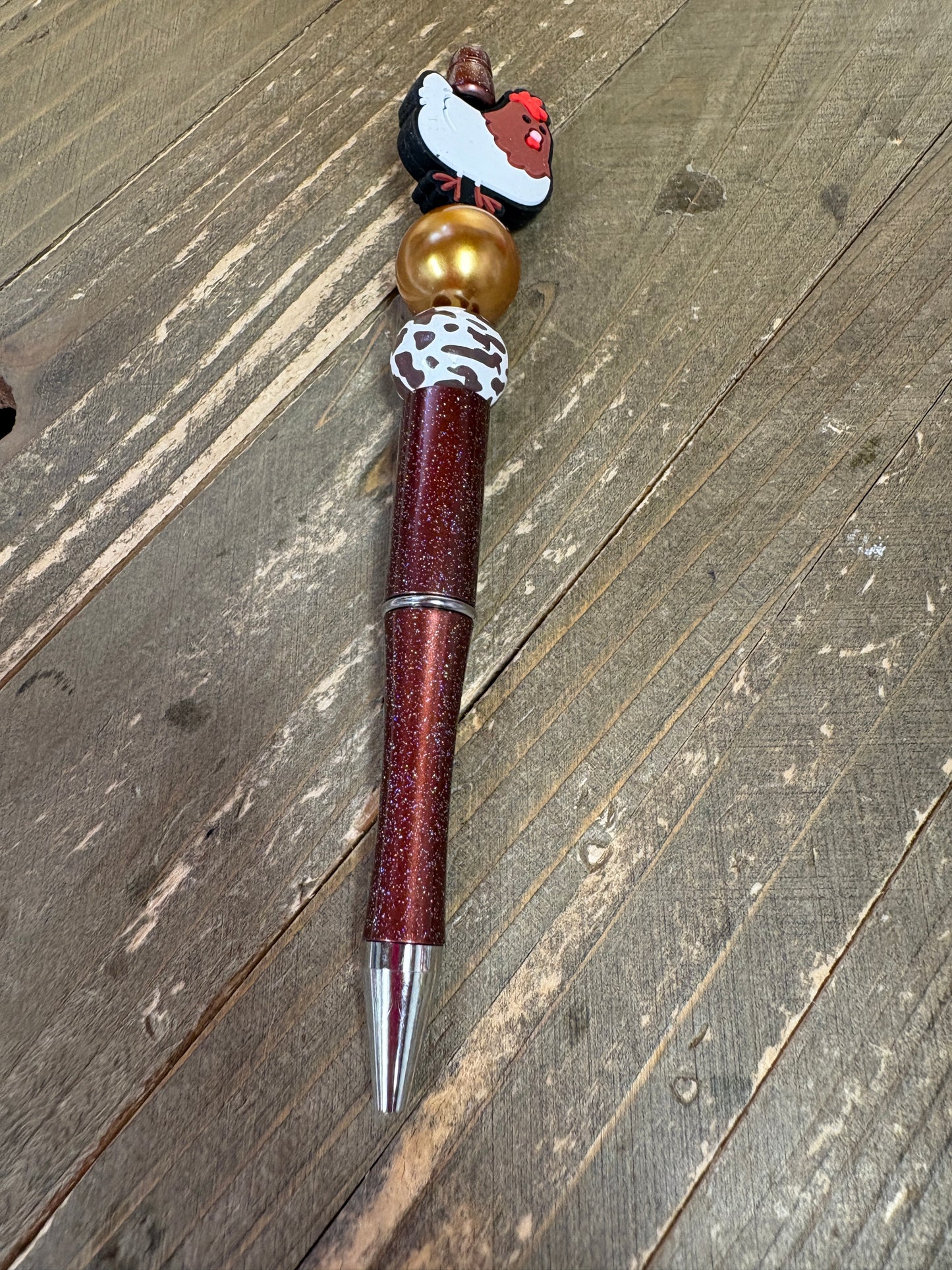 Pens-2; assorted beads and focal Beads (12 to choose from)