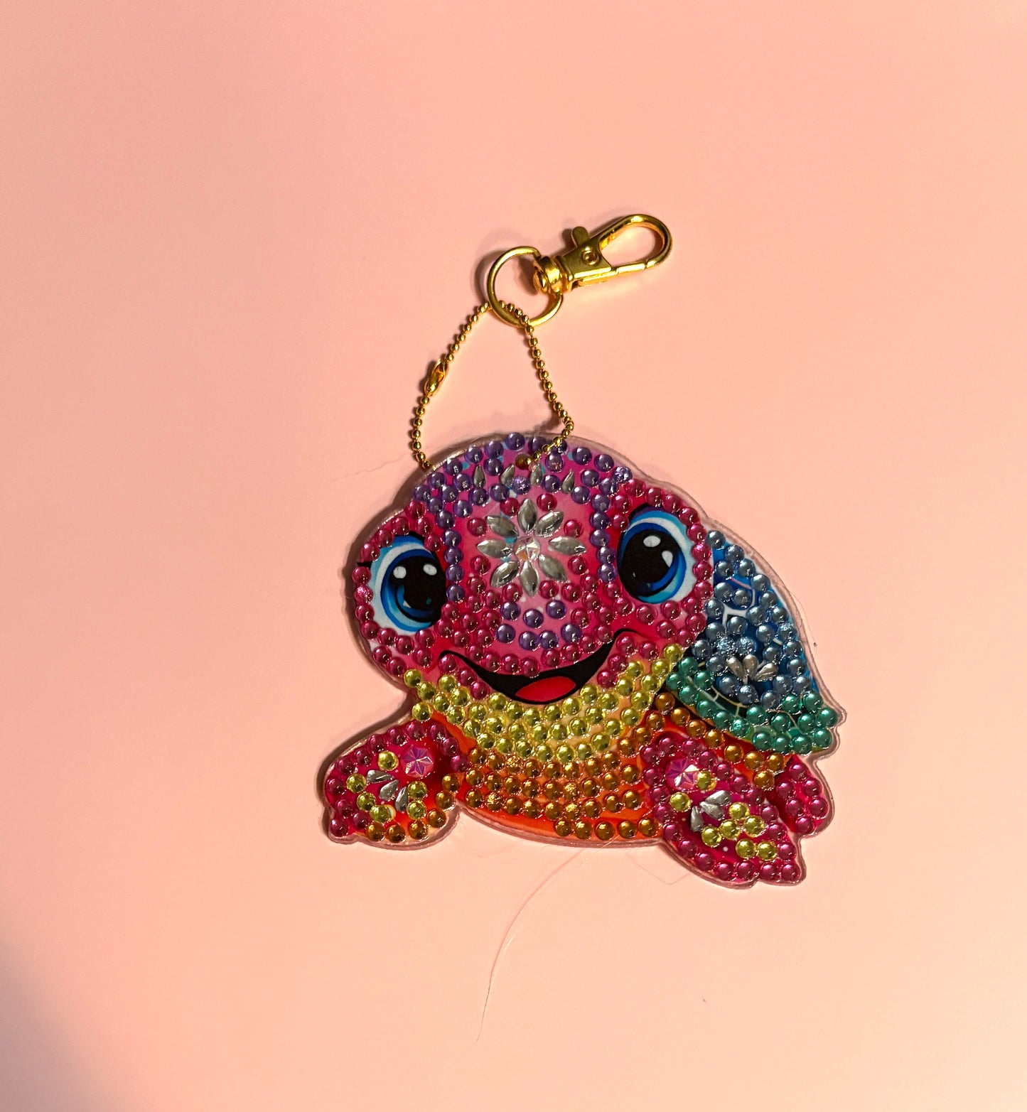 Turtle Collection Diamond Art Key chain