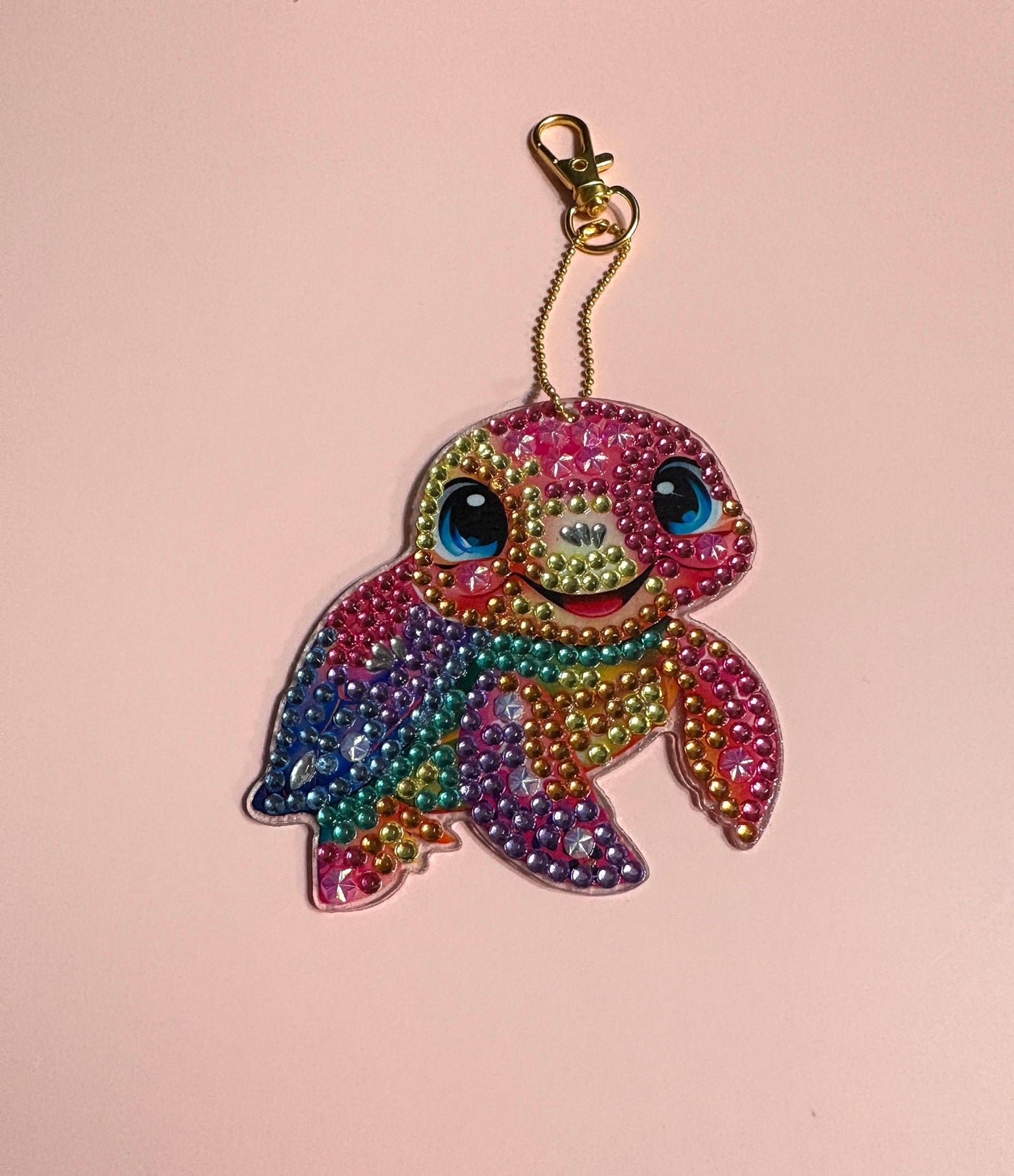 Turtle Collection Diamond Art Key chain