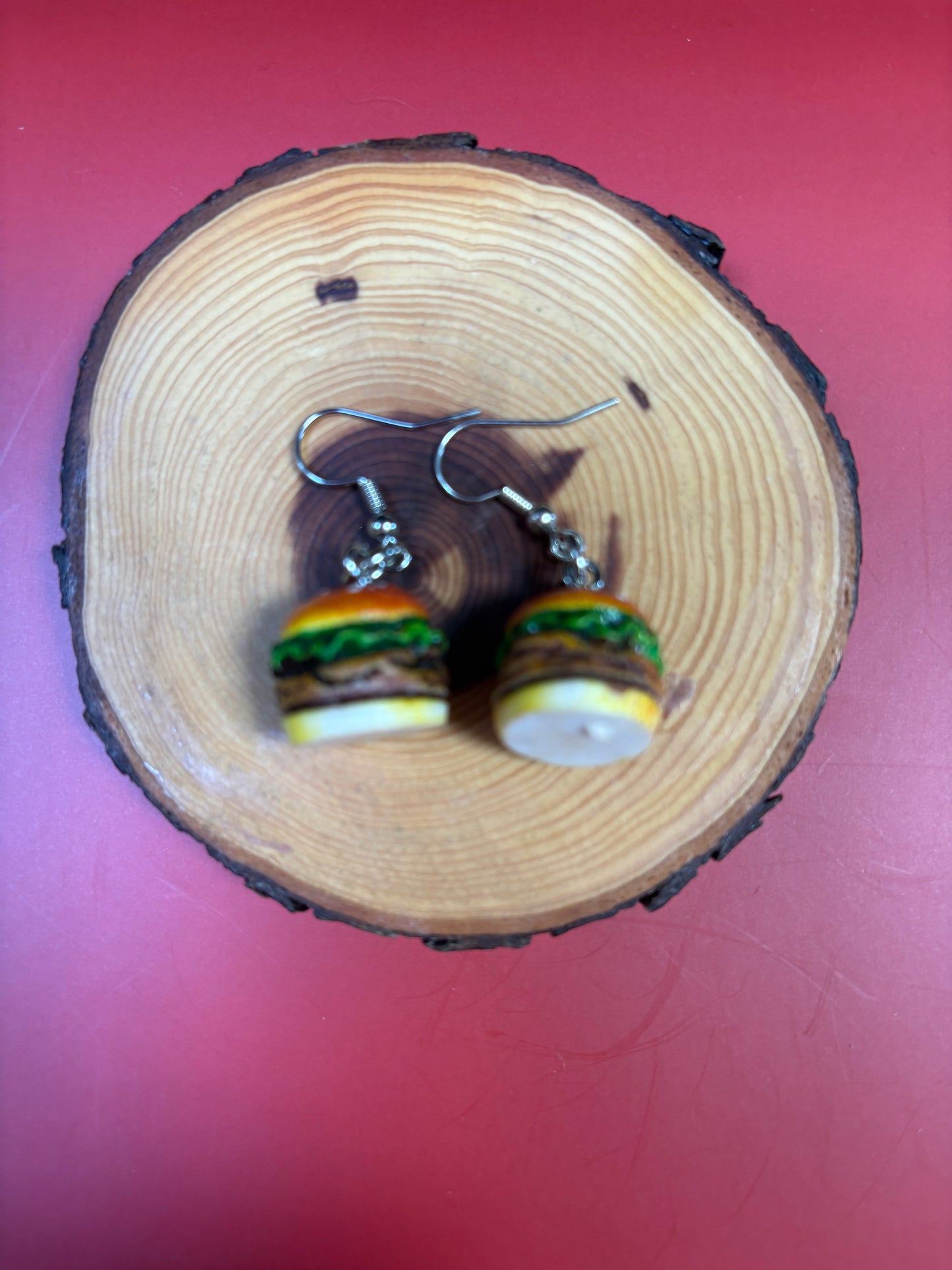Summer Food Collection Wire Earrings (4 different foods)